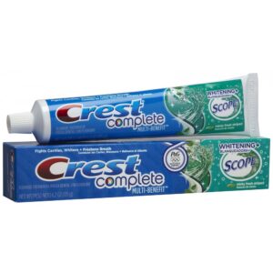 Crest Complete Whitening избелваща паста за зъби
