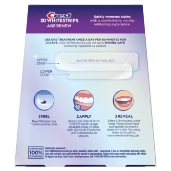 Crest 3D Whitestrips Age Renew 