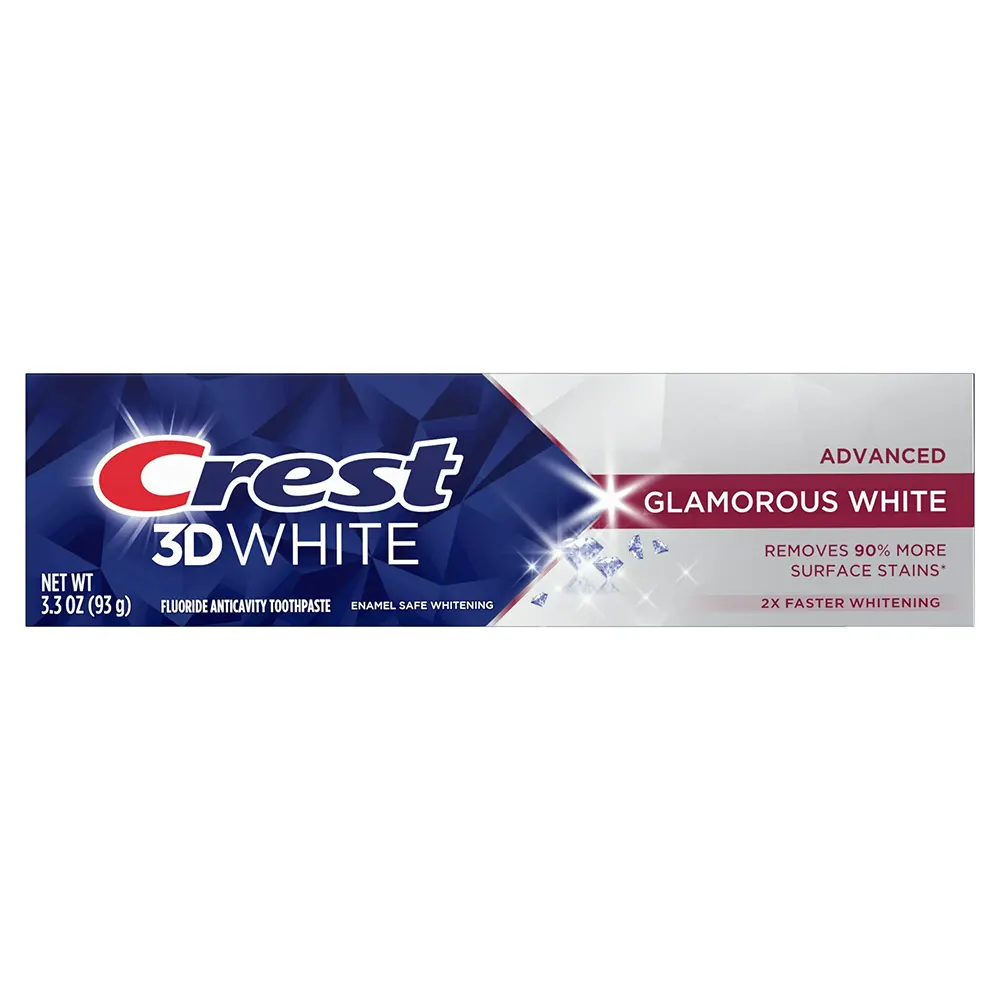 Избелваща паста Crest 3D Glamorous White Advanced 93 гр. 2 Crest от USA Козметика паста за зъби Crest 3D Glamorous White