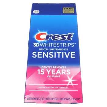 Избелващи ленти за зъби Crest 3D Sensitive & Gentle
